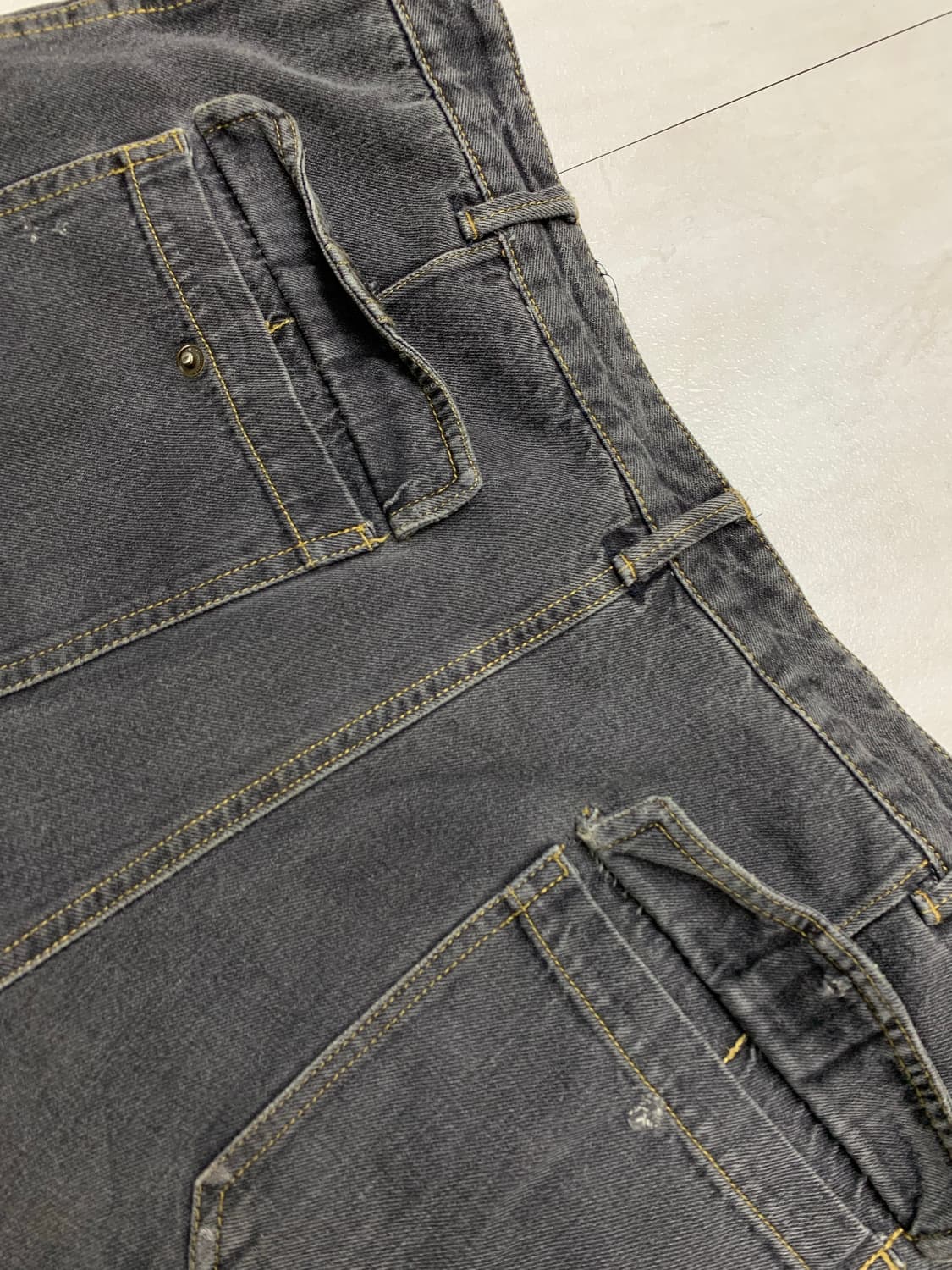 Arctic bear 흑청 데님 팬츠 #109 상품이미지8