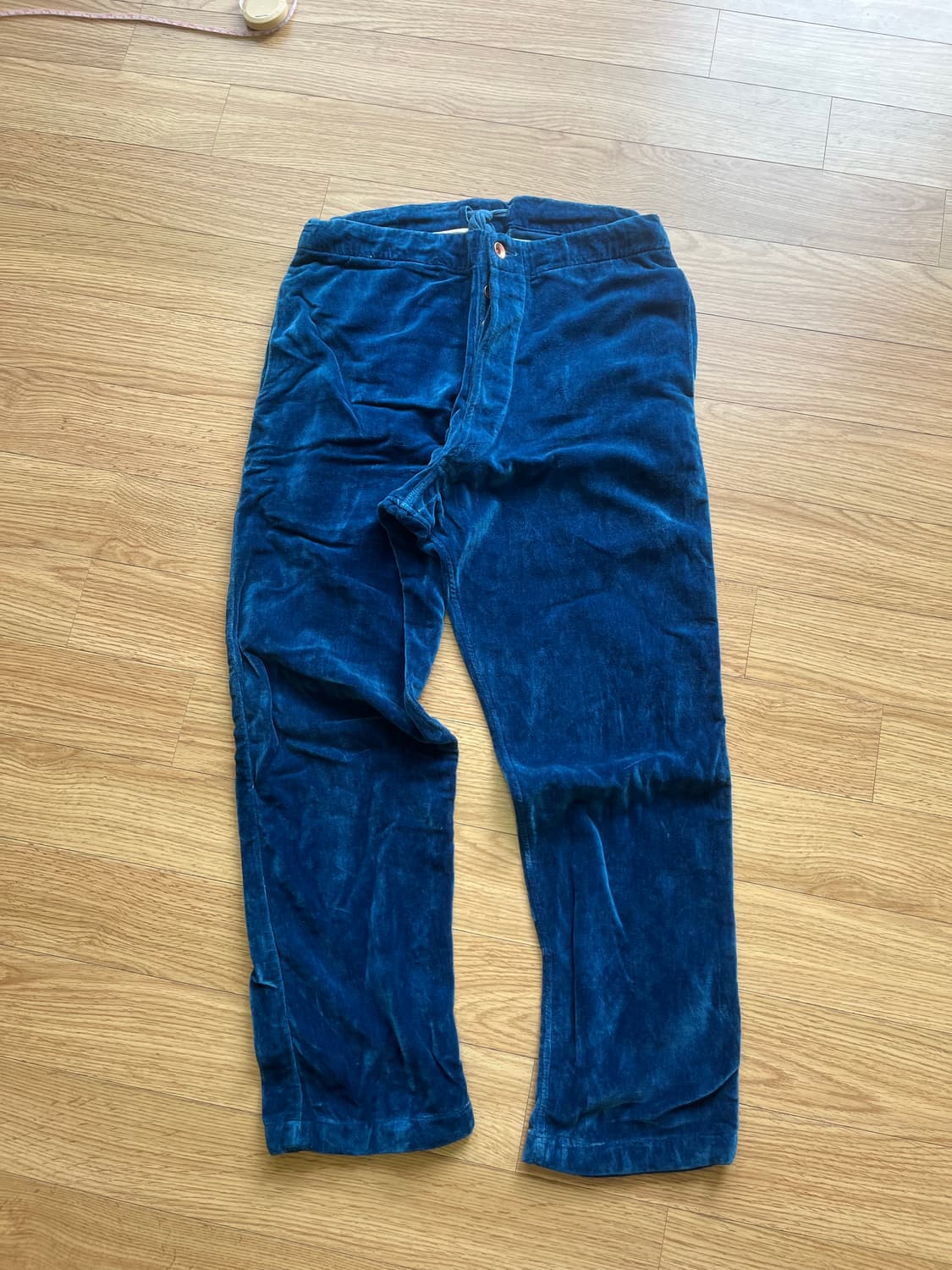 Story mfg British Jeans - Indigo velvet 상품이미지3