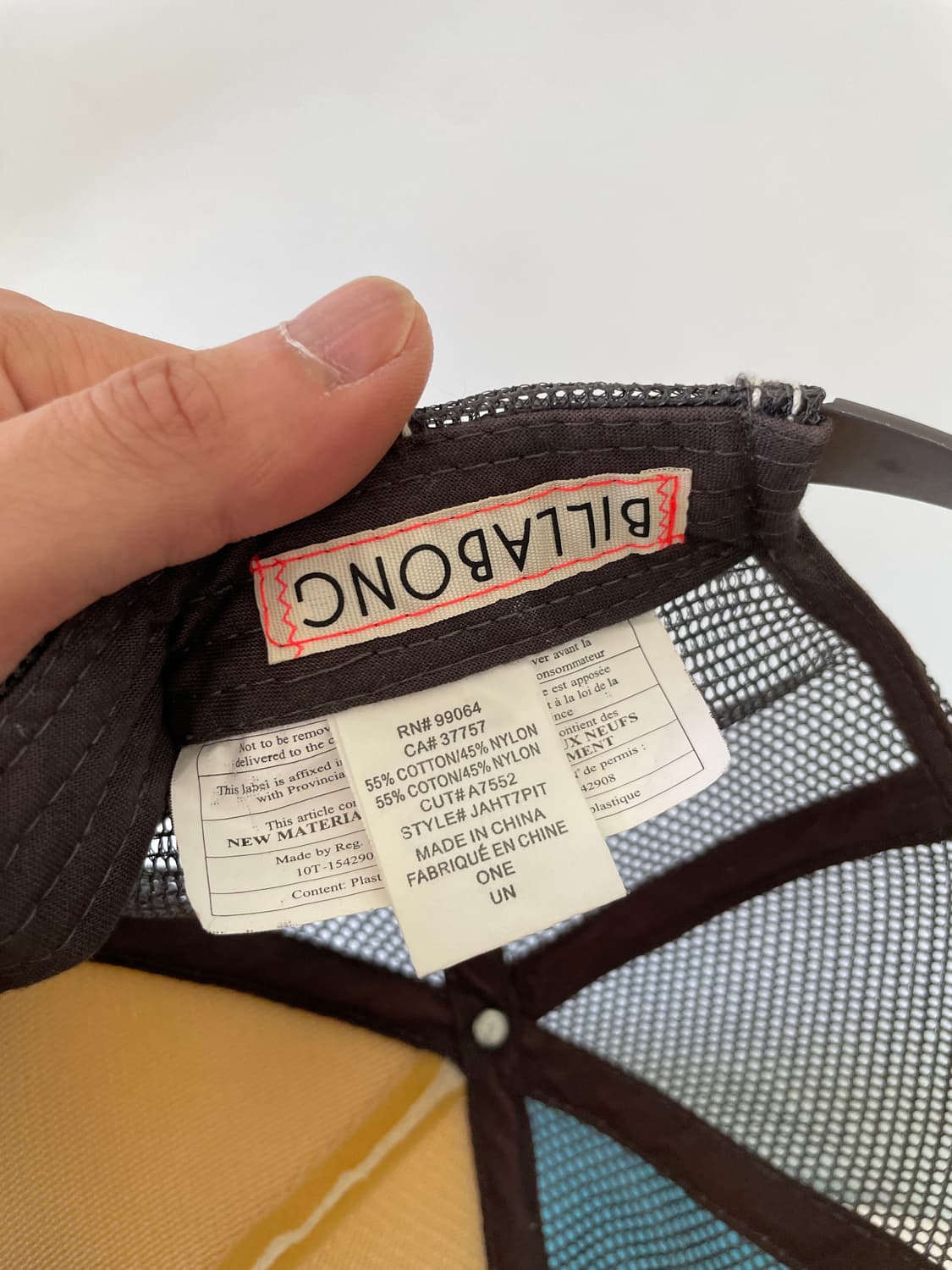 빌라봉 캘리포니아 투톤 브라운 캡  상품이미지6