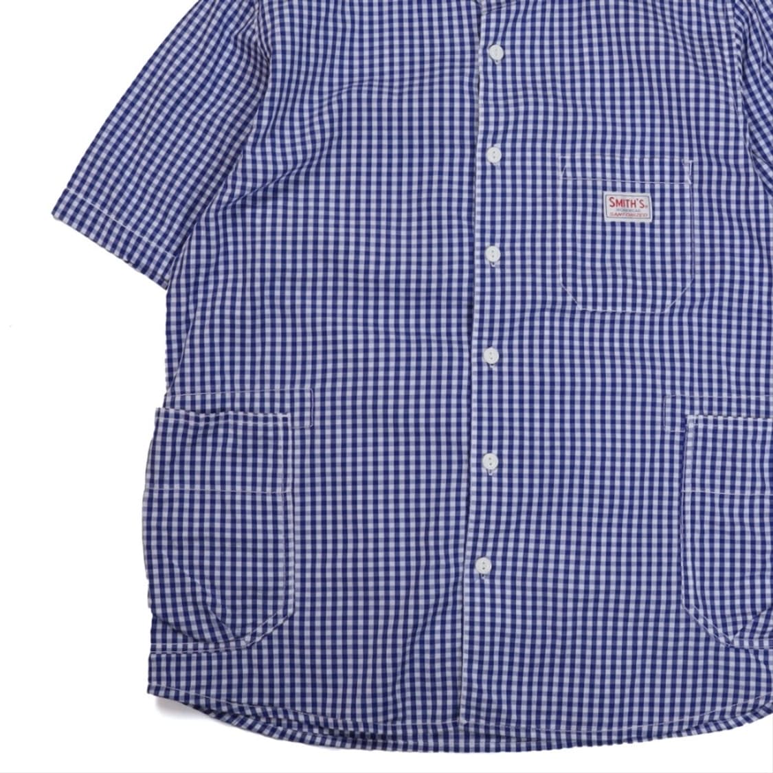 Coen X SMITH’S Check Pattern Half-shirt 상품이미지3