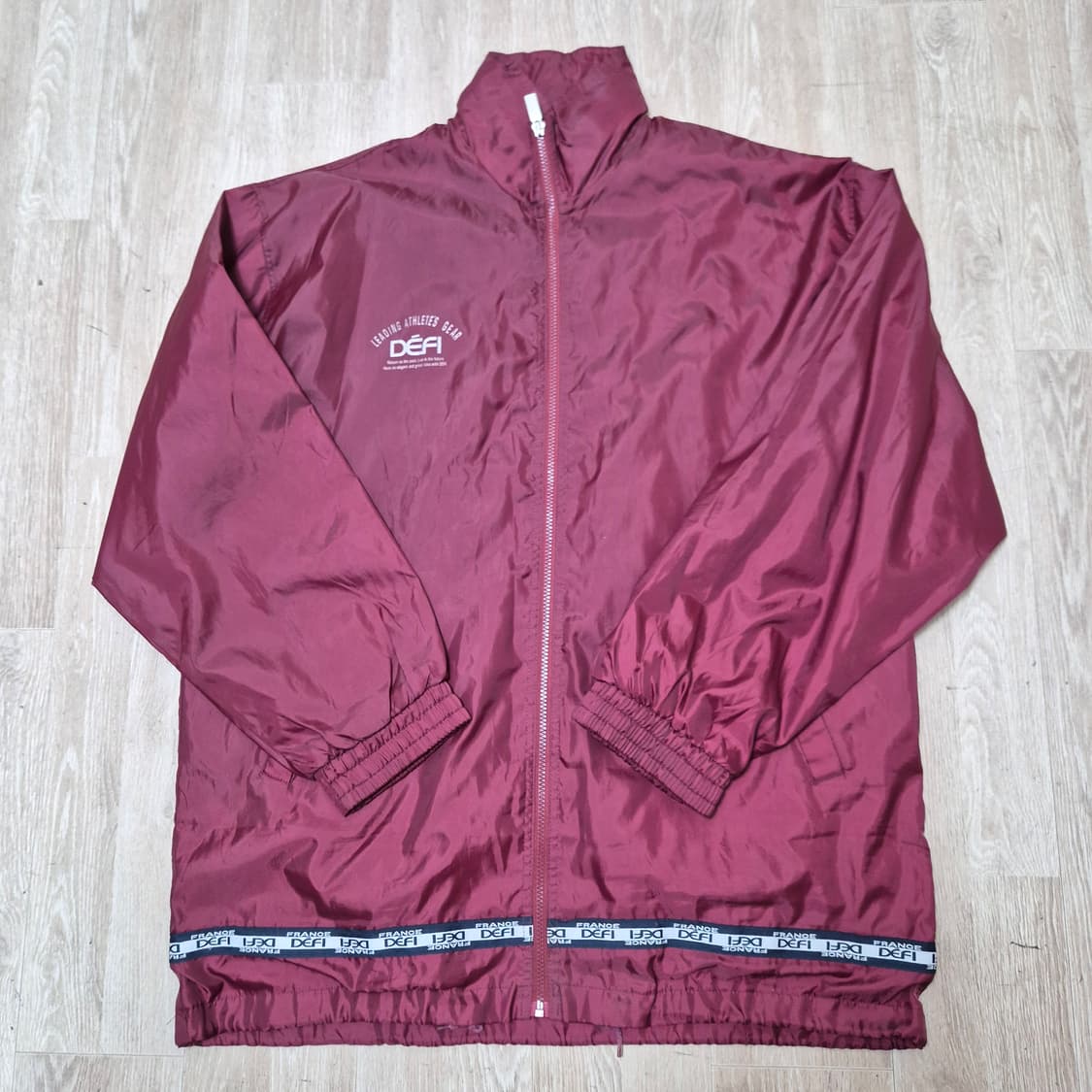 DEFI 스포츠 올드스쿨 빅로고 바람막이 자켓 상품이미지1