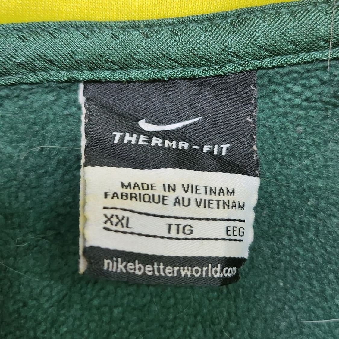 NIKE The RMR Fit 오리건 덕스 후드집업 Men XXL 상품이미지5