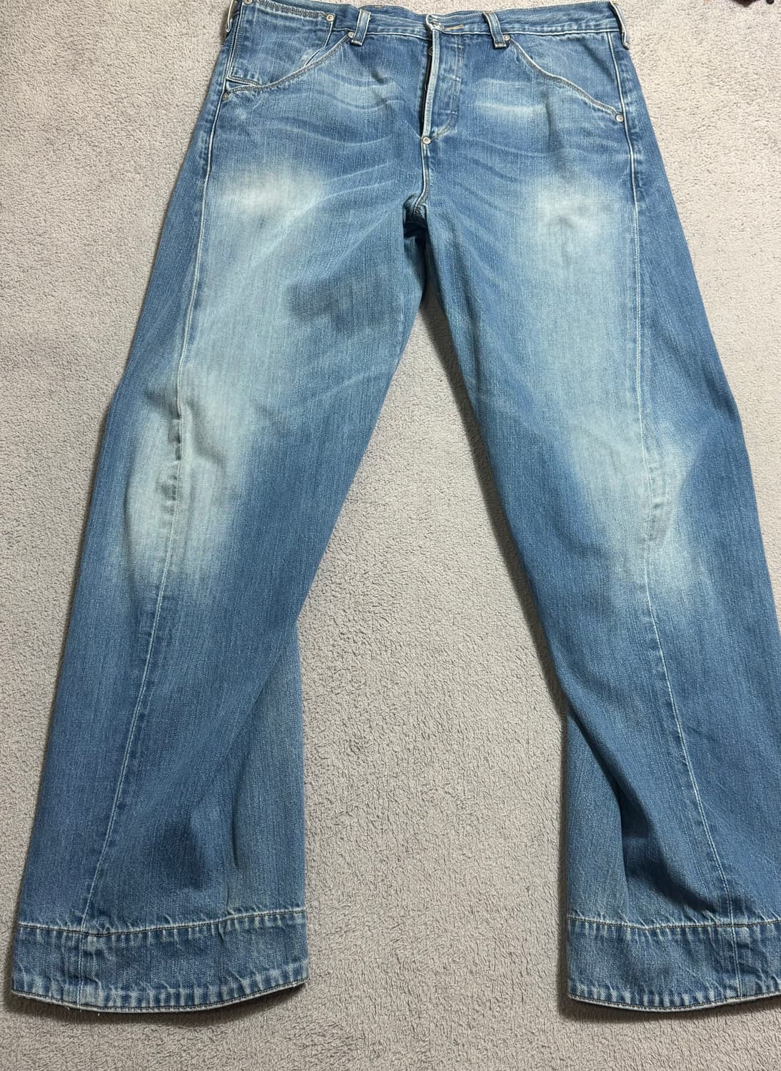 리바이스 엔지니어드 진 10주년 한정판 신치백 연청 데님 청바지 상품이미지6