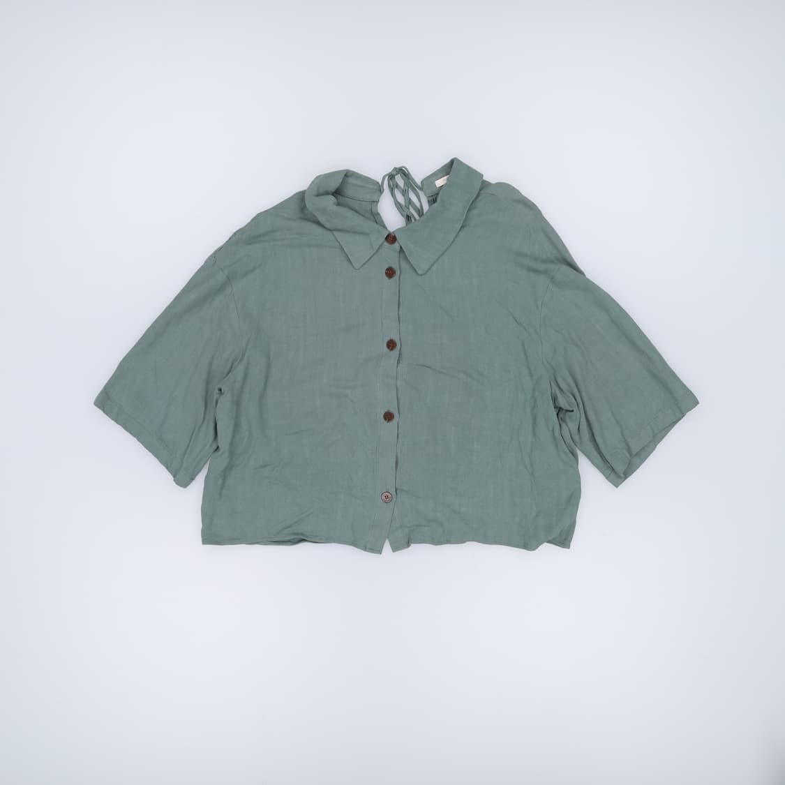 M 플라스틱아일랜드 린넨 블라우스 0319H1 상품이미지1