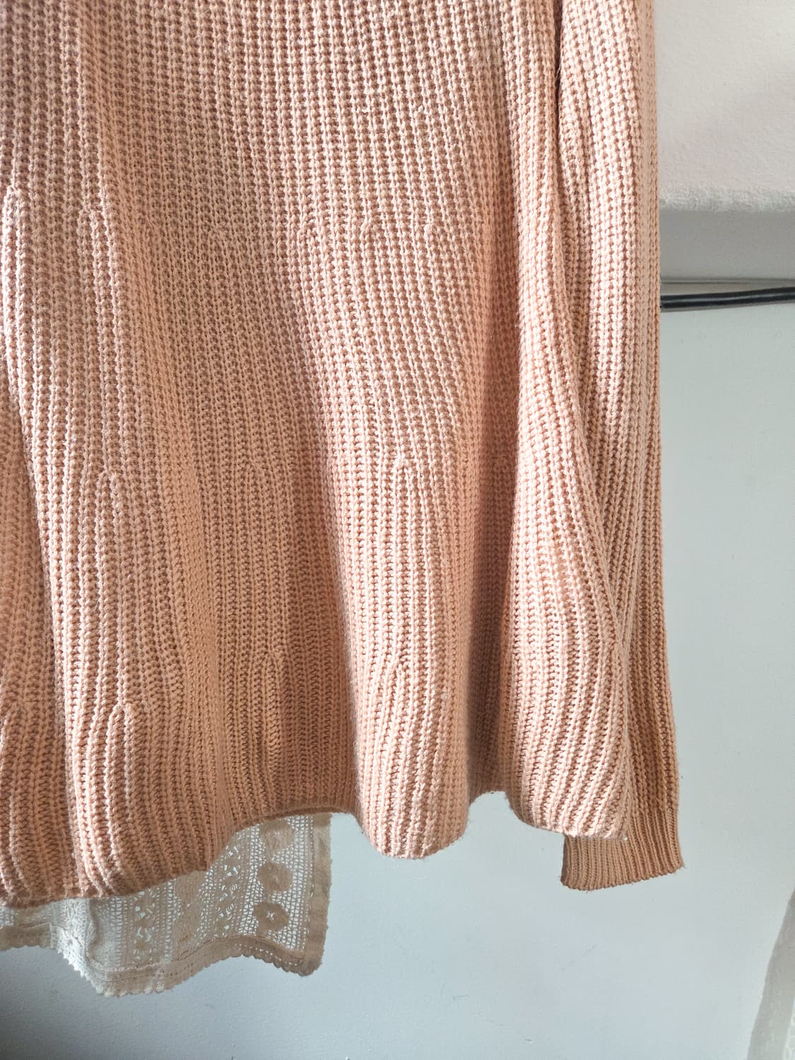 자몽 레이스 니트 상품이미지4