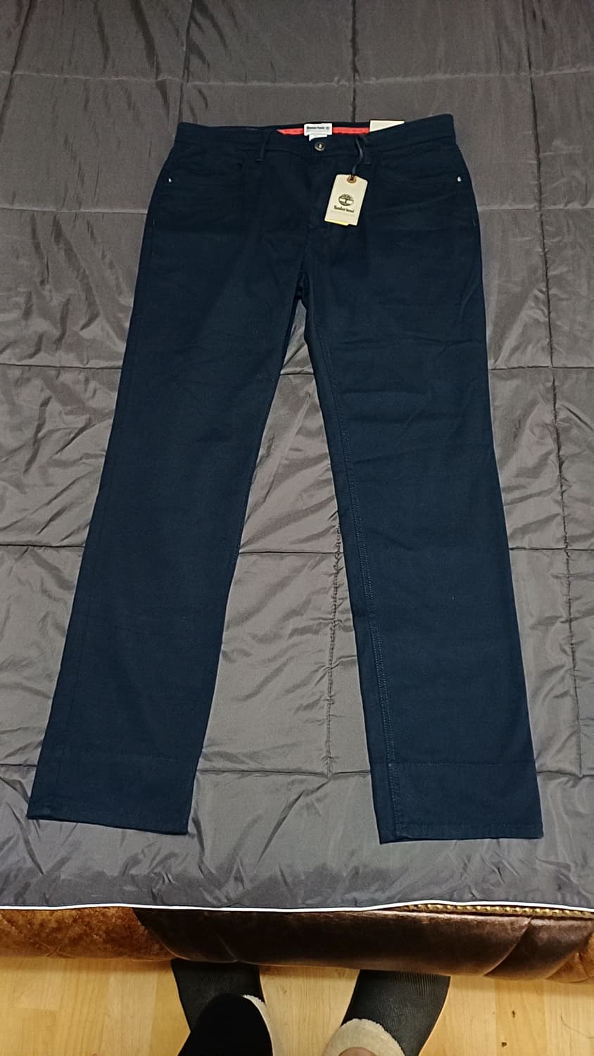 팀버랜드 미사용 면바지 실측35인치 기장108 상품이미지1