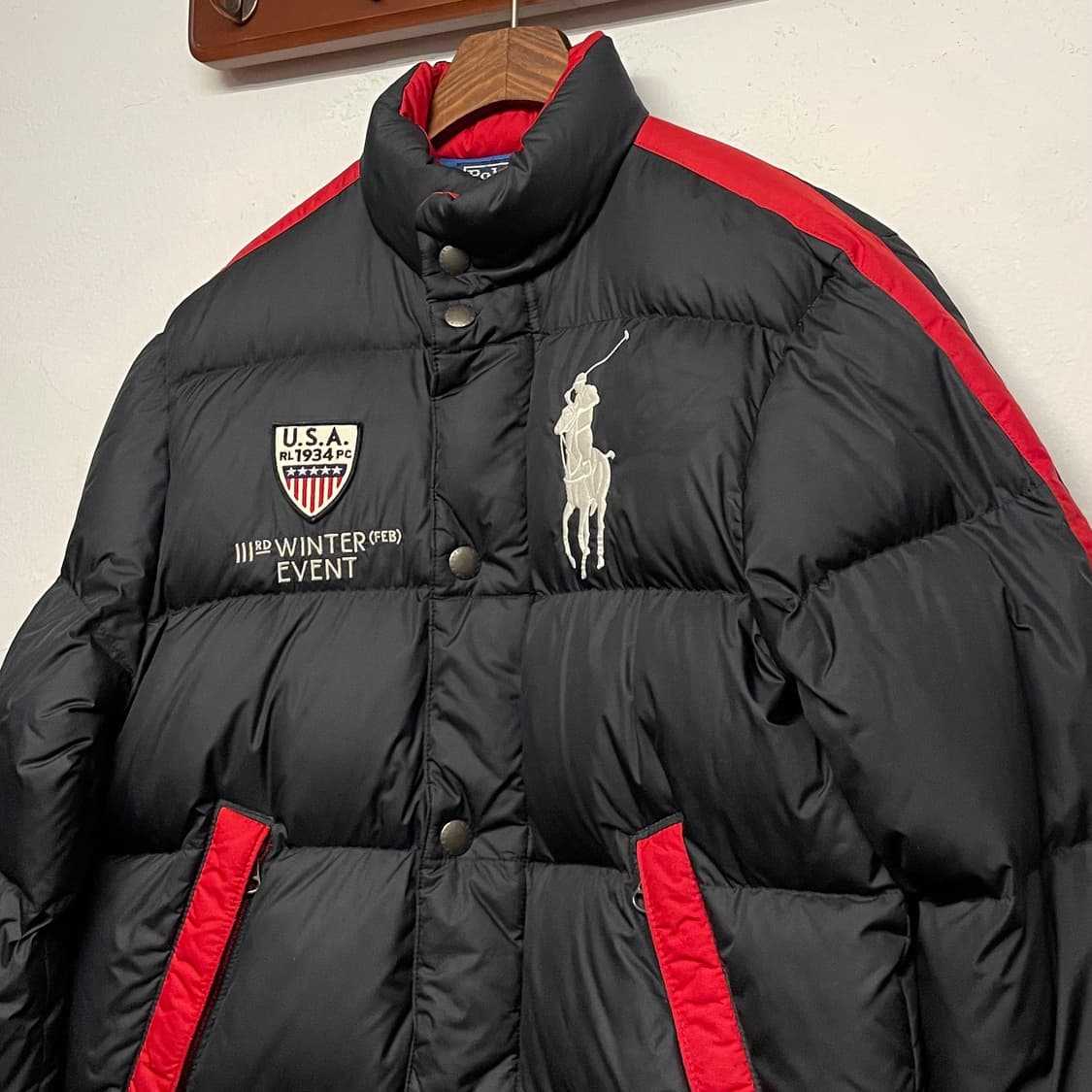폴로 랄프로렌 USA 팀 덕 다운 패딩 자켓   상품이미지2