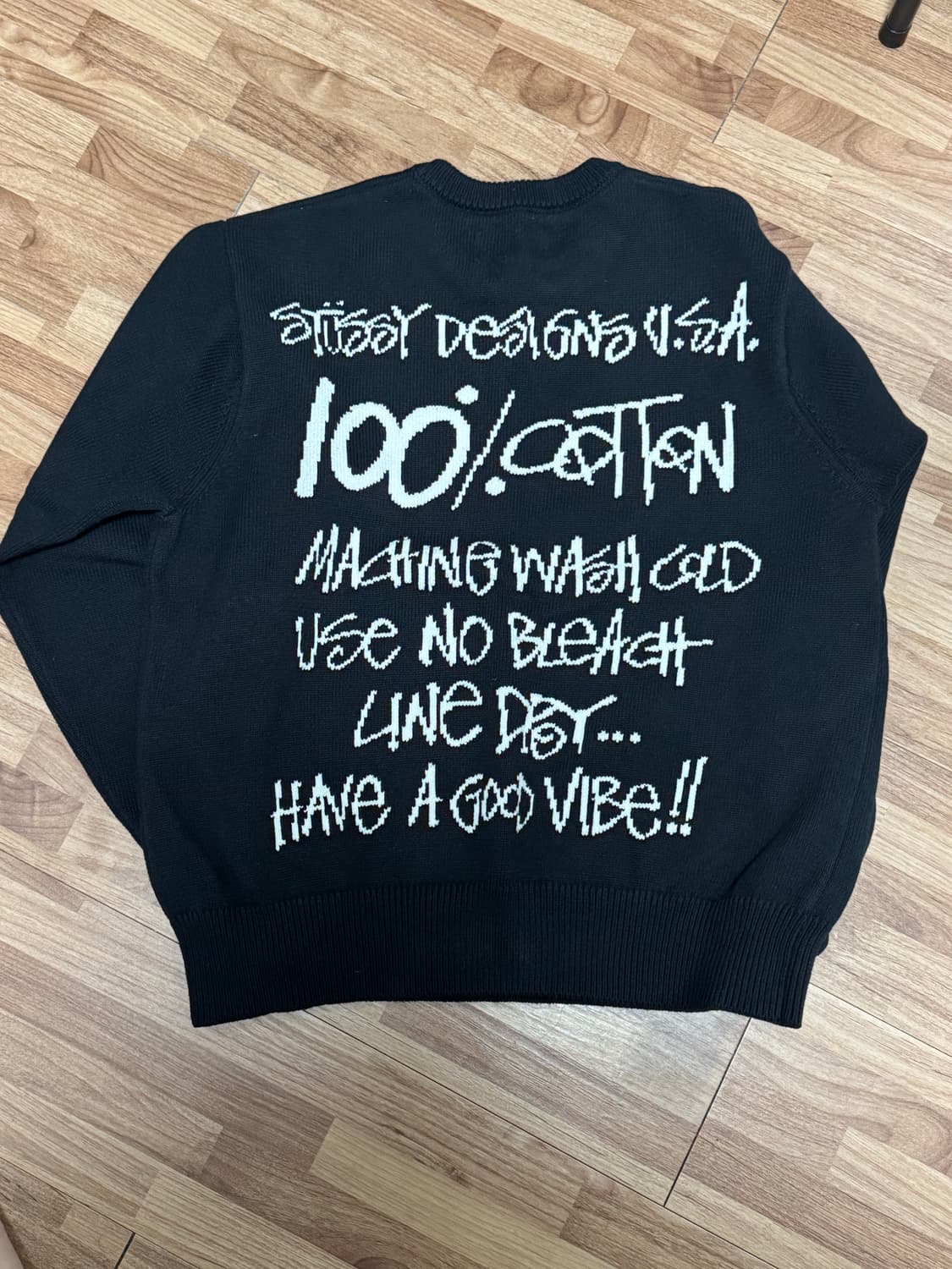 스투시 케어 라벨 스웨터 M 상품이미지2