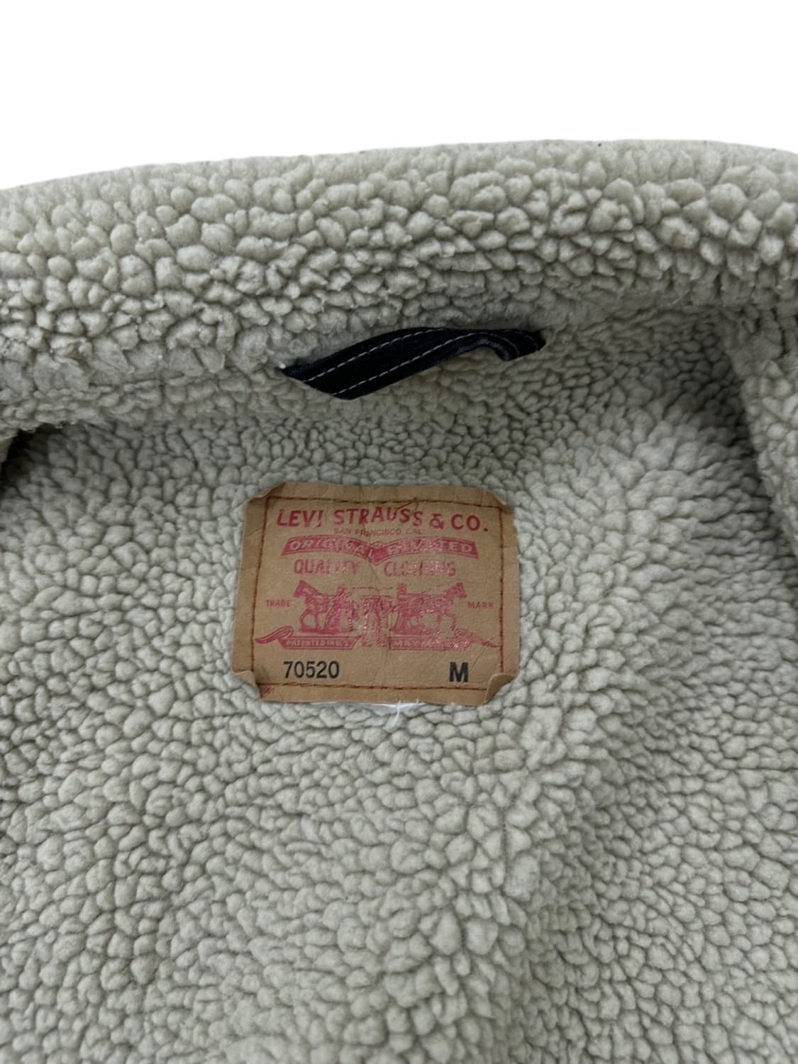 00년대 리바이스 코듀로이 골덴 쉐르파 자켓 블랙 (M~XL) 상품이미지8