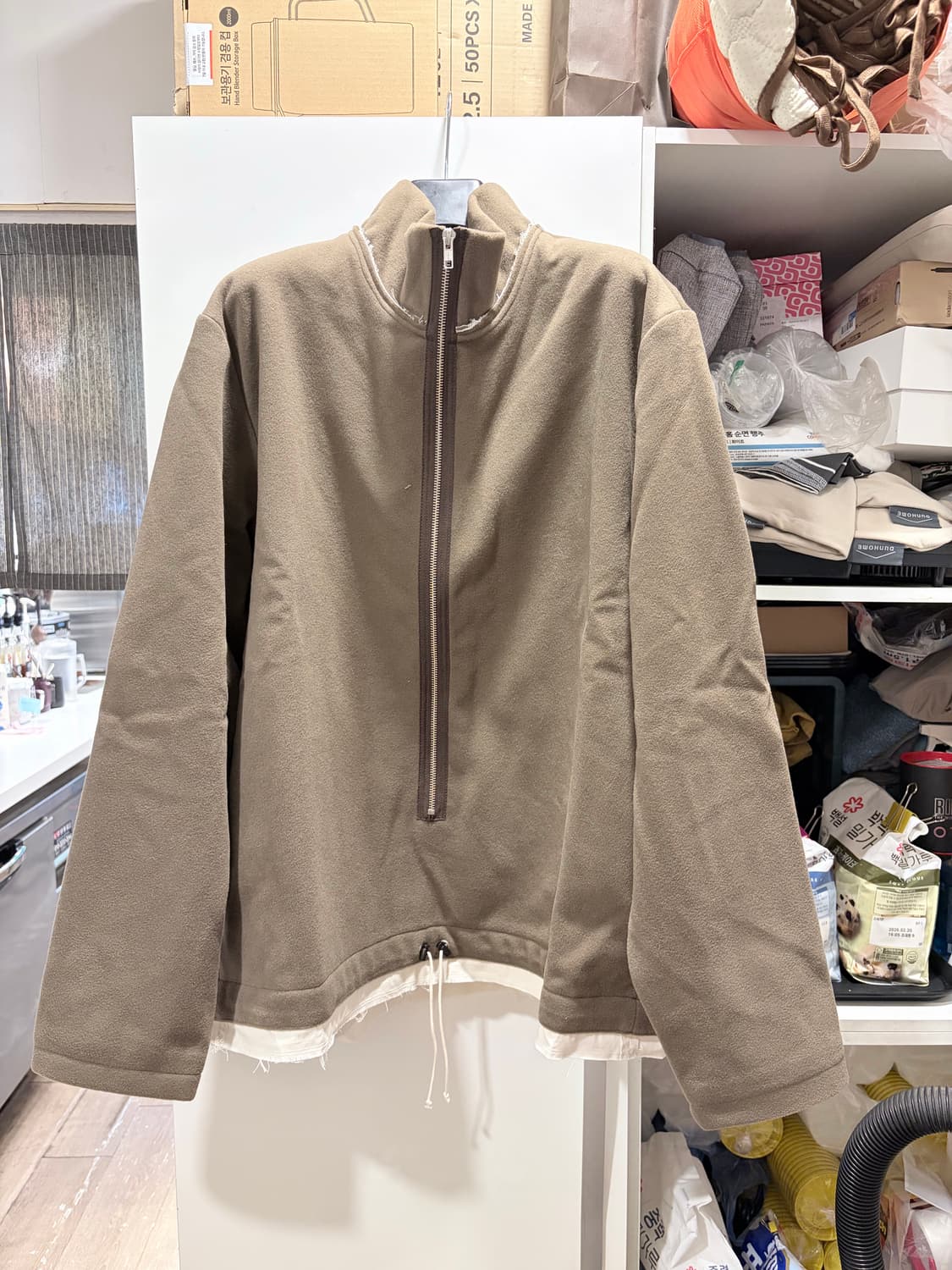 Camiel fortgens 플리스 아노락 토프 L사이즈 상품이미지1