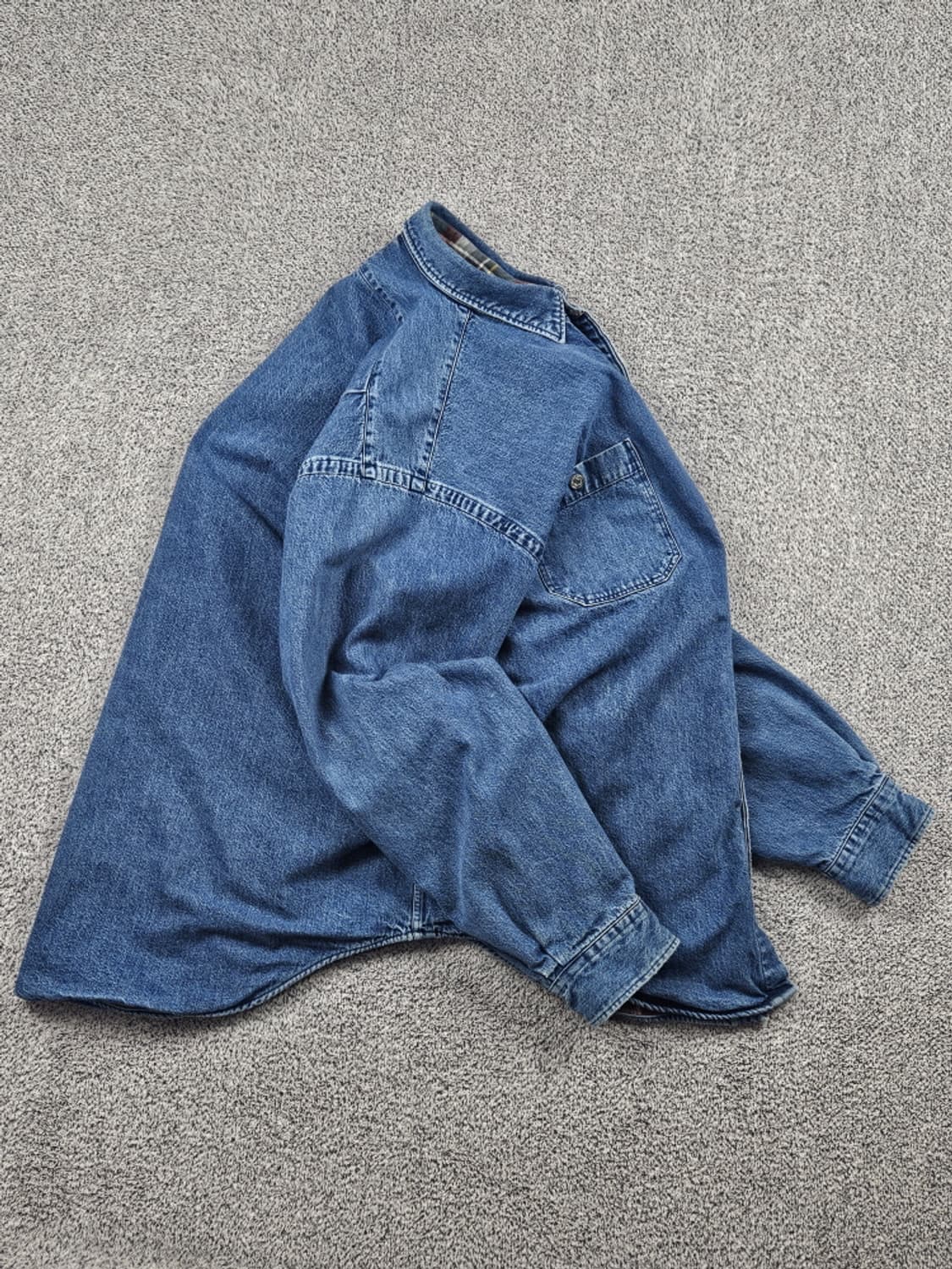 90's 폴로랄프로렌 데님 워크 셔츠 자켓 ( XL ) / 9993 상품이미지4