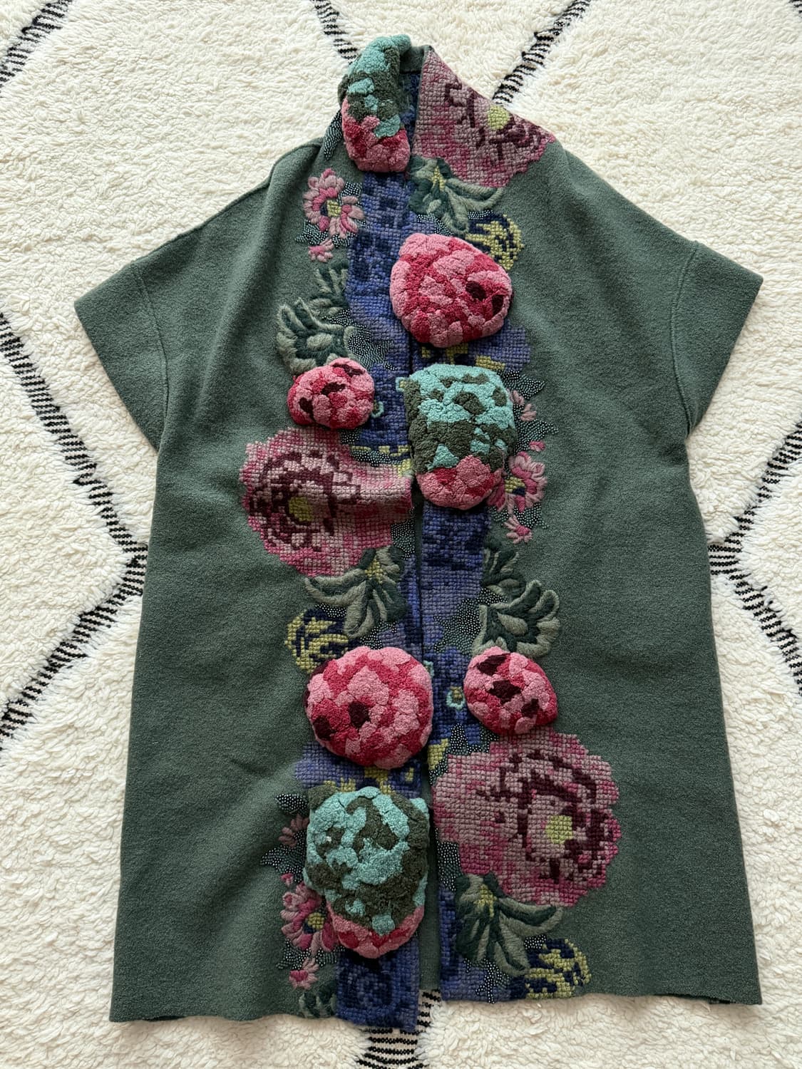 겐조 컬렉션 아플리케 니트 코트 (국내 수입정품) 상품이미지2