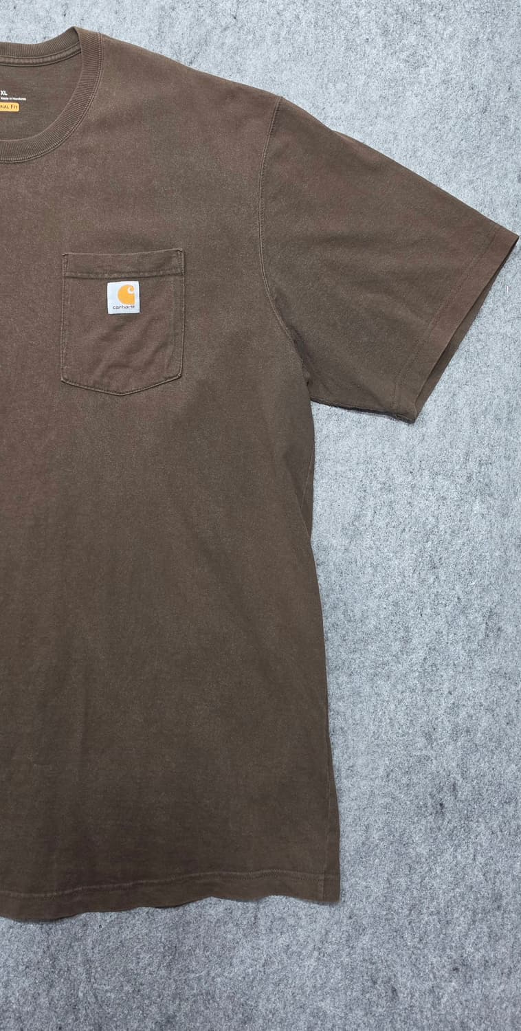 칼하트 오리지널핏 포켓 반팔티 XL 상품이미지5