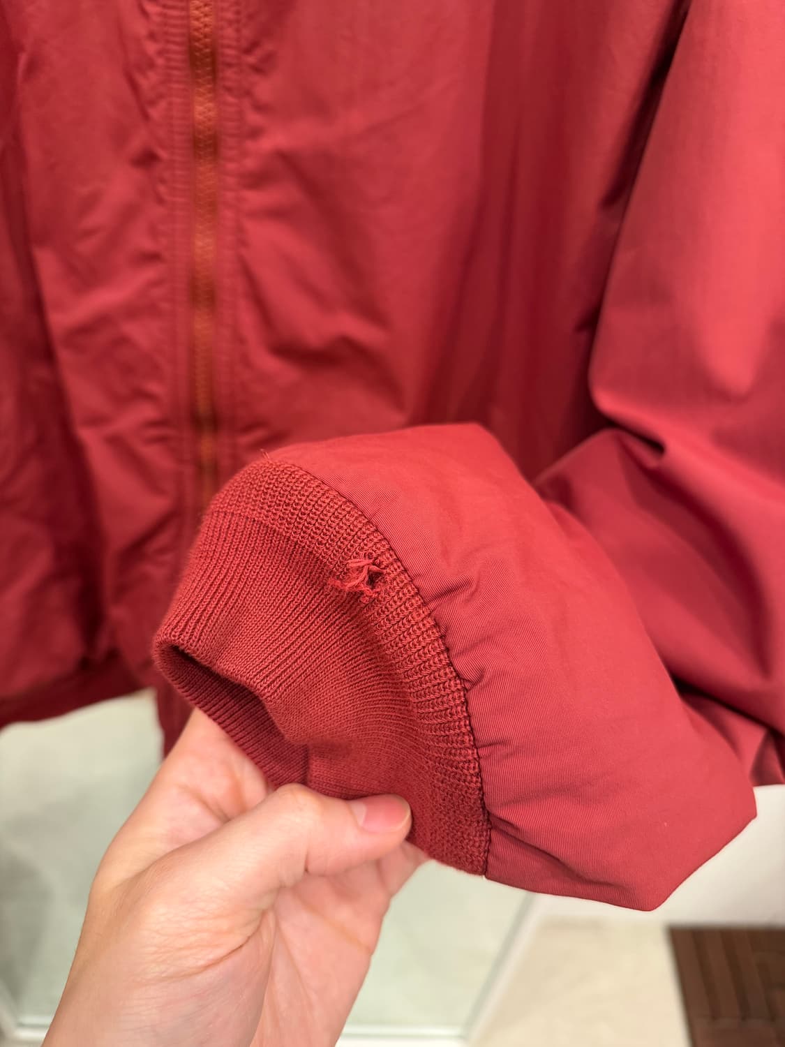 00s L.L.Bean 엘엘빈 플리스 웜업 나일론 봄버 자켓 상품이미지9