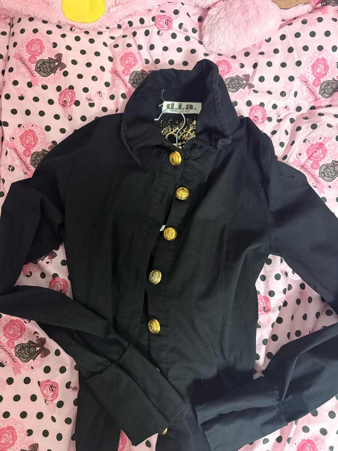 D.i.A 갸루 금장 셔츠 오네갸루 갸루 상품이미지1