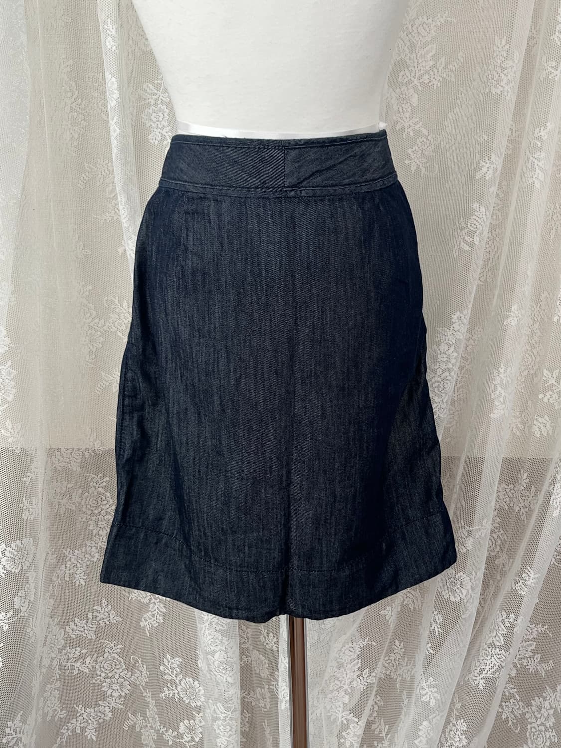 XS) 타미힐피거 데님 랩스커트 상품이미지2