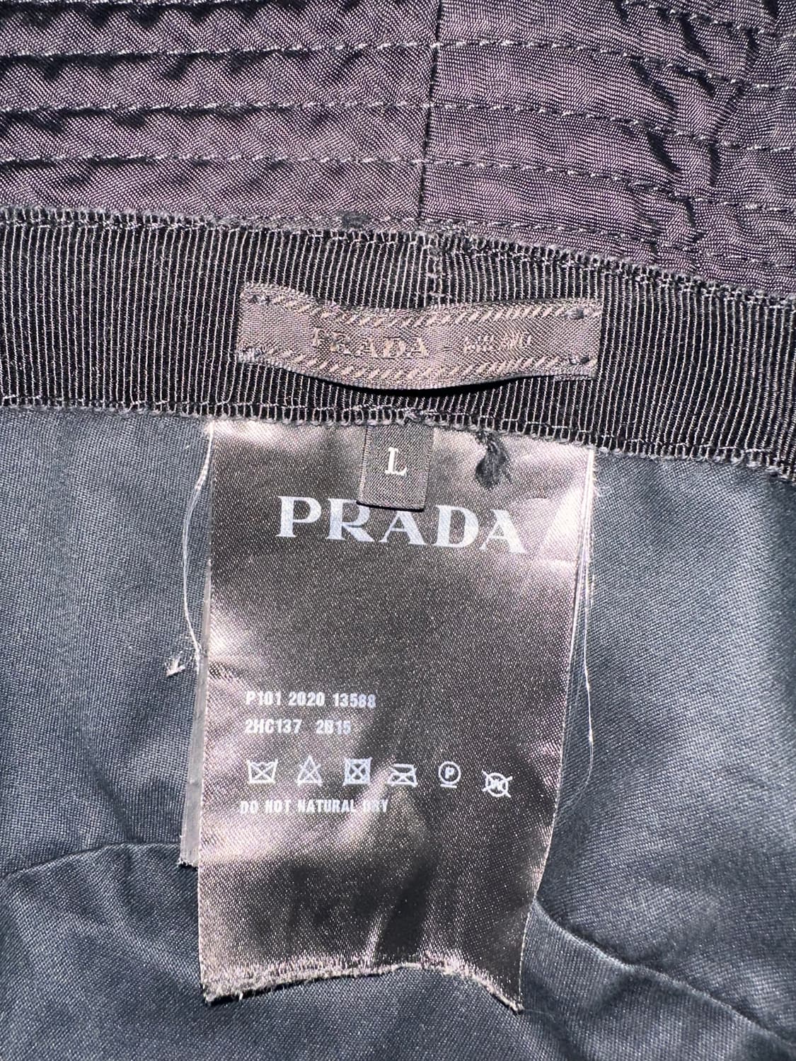 프라다 / 리나일론 버킷햇 / L 상품이미지4