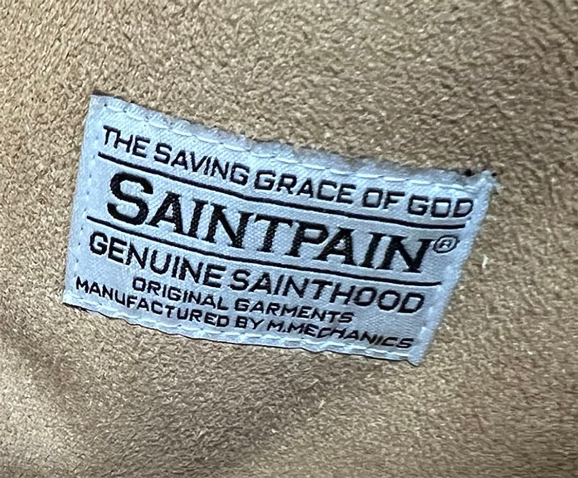 세인트페인 남자 스웨이드 양털 블루종자켓 겨울 L 100  상품이미지4