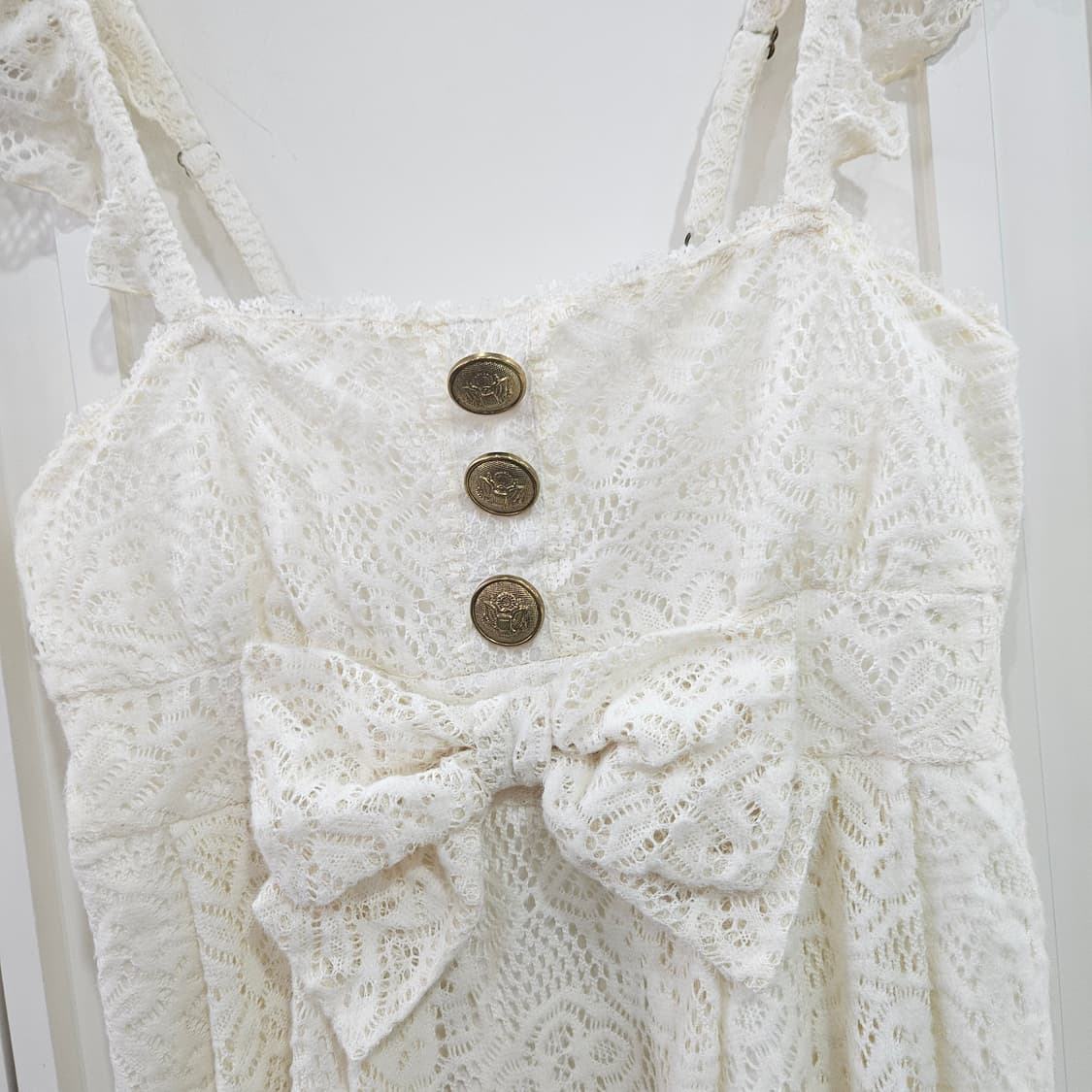 리즈리사(LIZ LISA) 로즈버튼 히메 레이스 원피스 상품이미지4