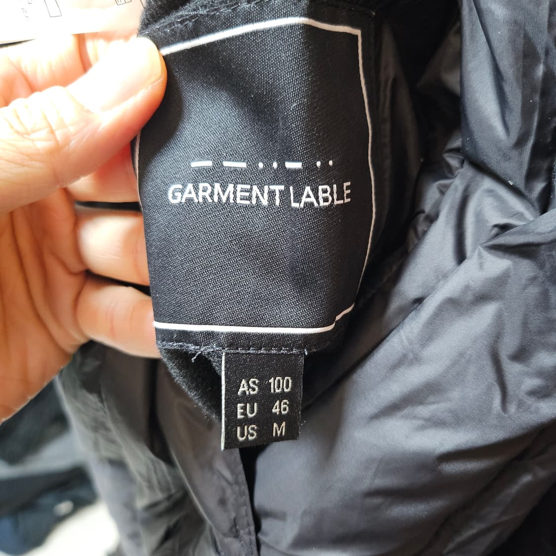 가먼트레이블 리버시블 덕다운 패딩 코트 판매 상품이미지7