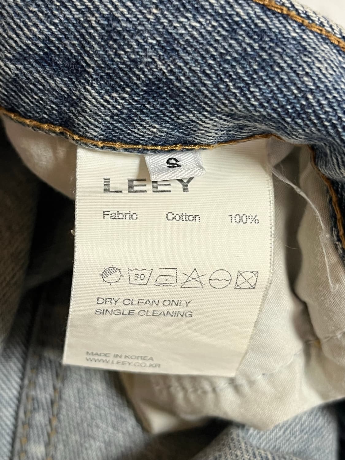 YEEL 카고 포켓 데님 팬츠 29(s) 상품이미지10