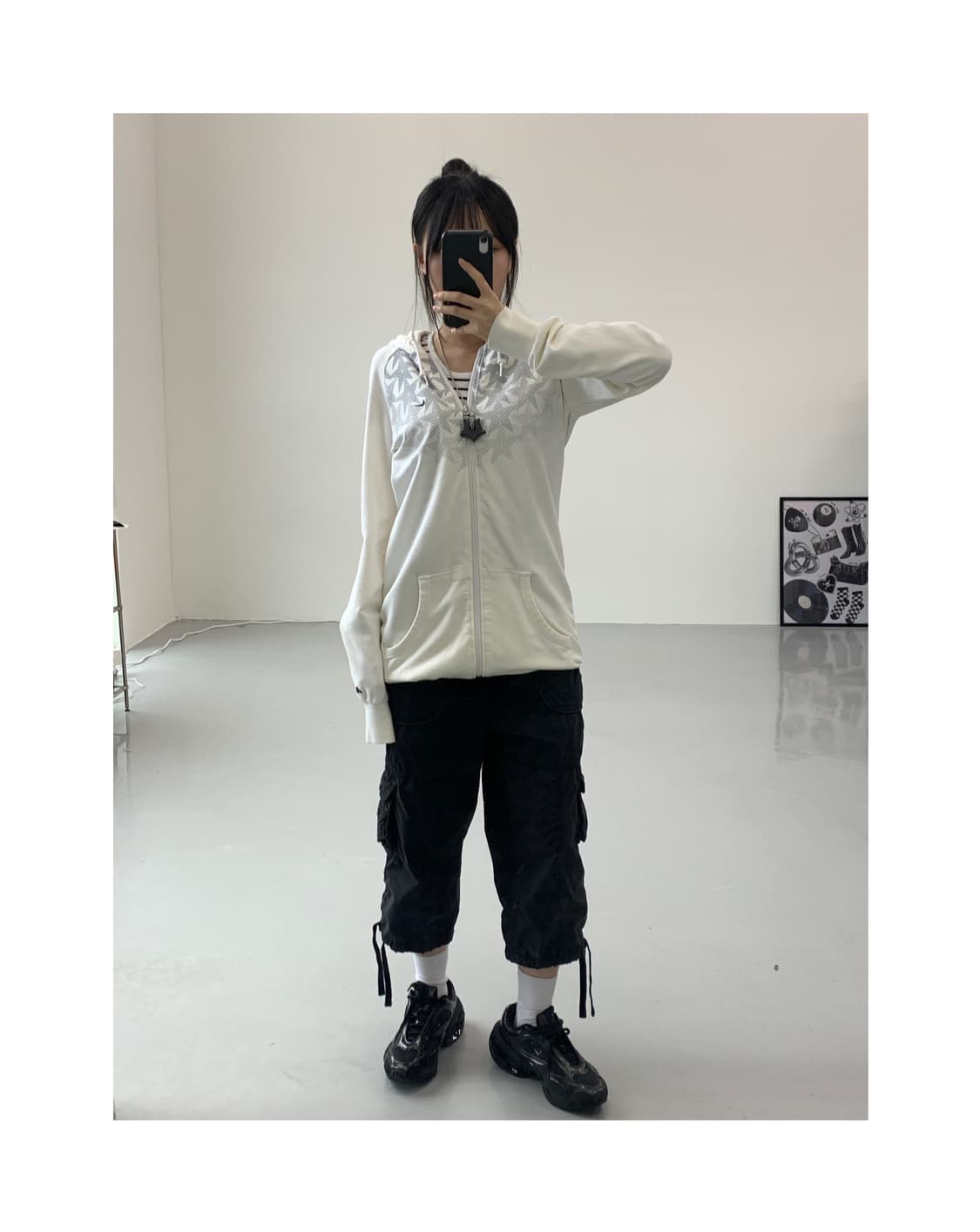 Nike Stars Cotton Zip Up Hoodies 상품이미지1