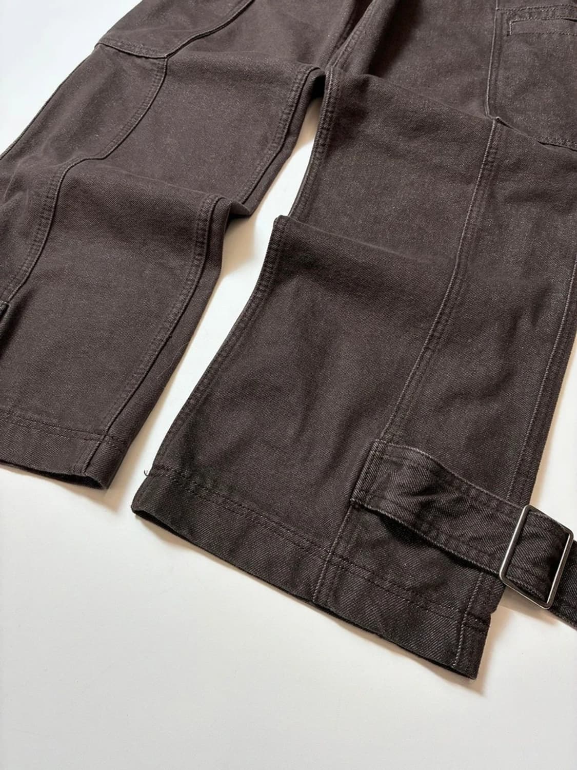 메종미네드 MAISON MINED 와이드 지퍼 데님 팬츠 PN8966 상품이미지4