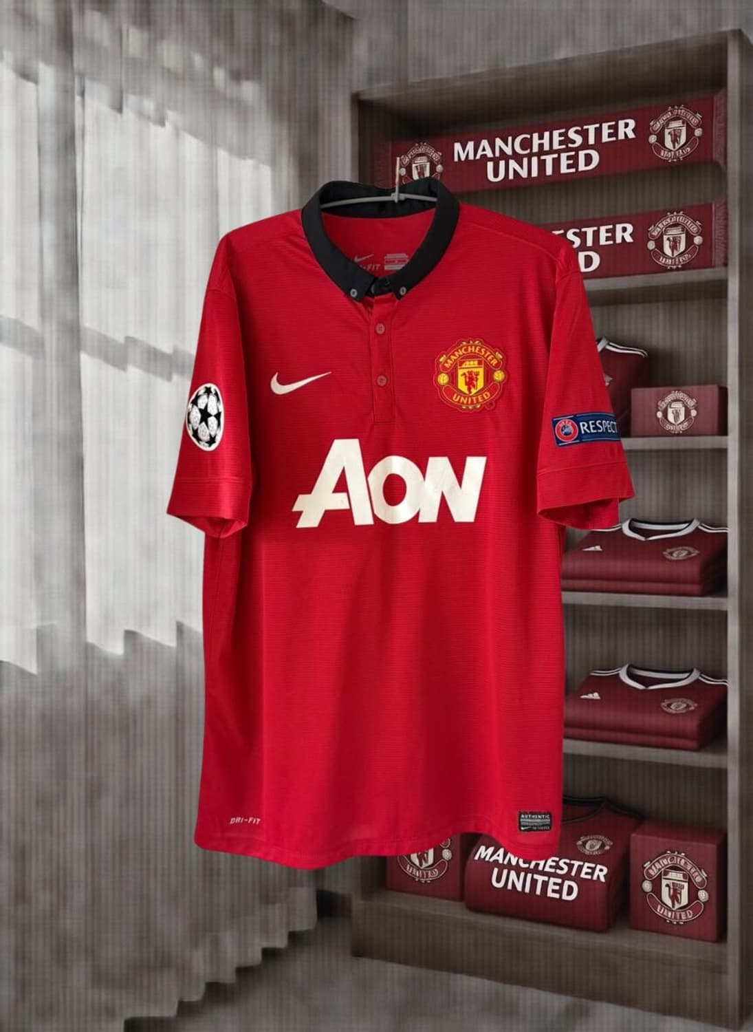 13-14 맨체스터유나이티드 홈 비디치 유니폼 정품 상품이미지2