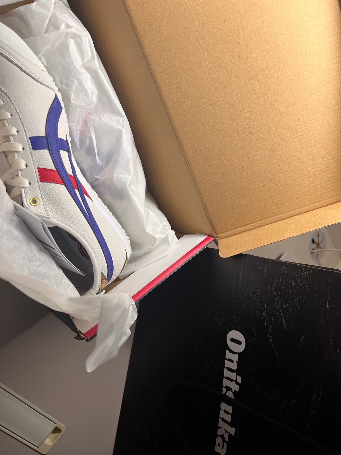 오니츠카타이거 멕시코 66 화이트 다크 블루 상품이미지2