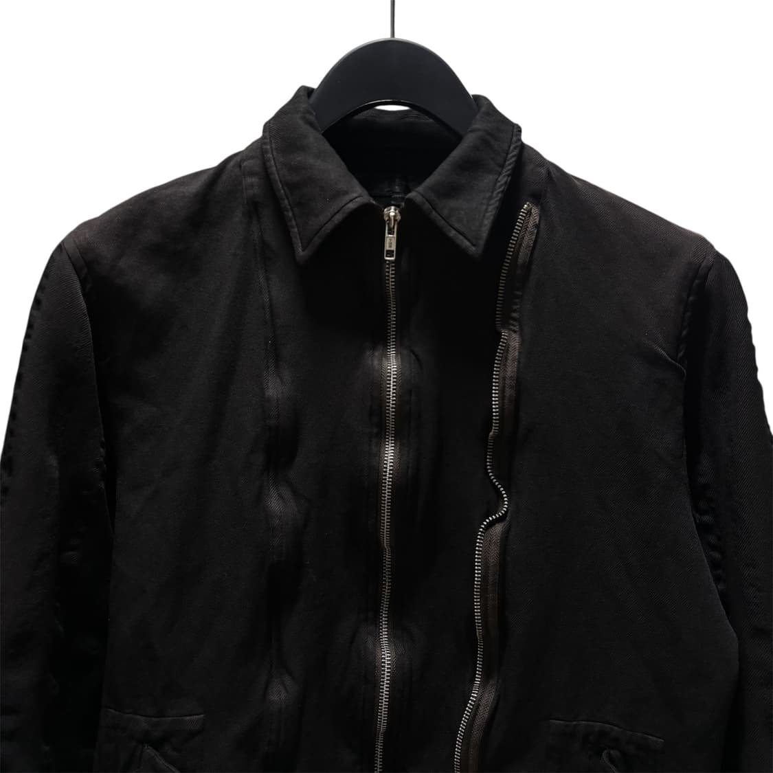 [M] 꼼데가르송 셔츠 더블 지퍼 블루종 상품이미지2