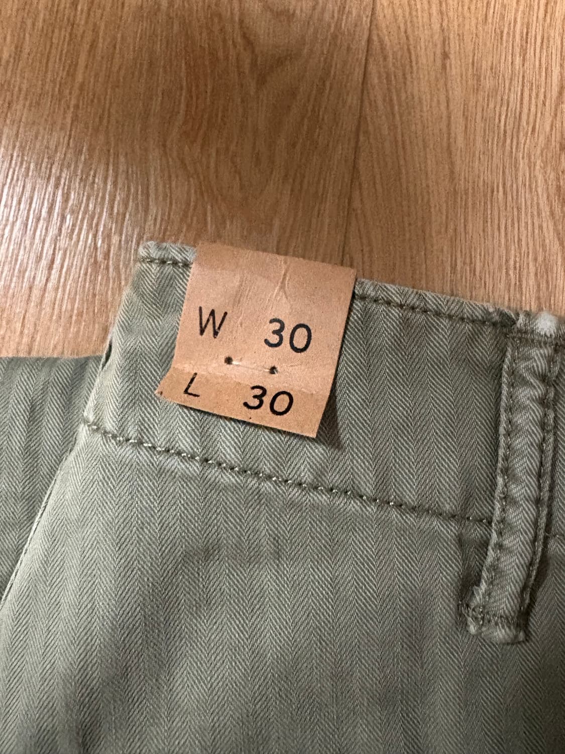 RRL 헤링본 퍼티그 30x30 상품이미지2