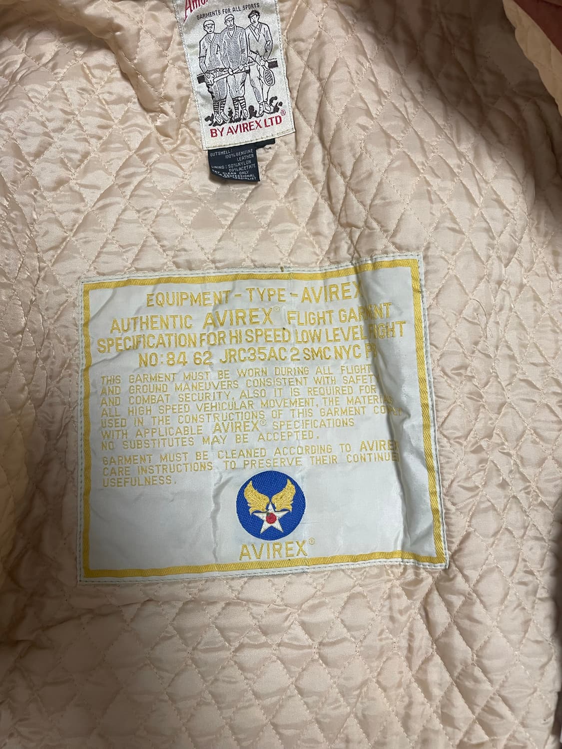 90s avirex 아이콘자켓 상품이미지3