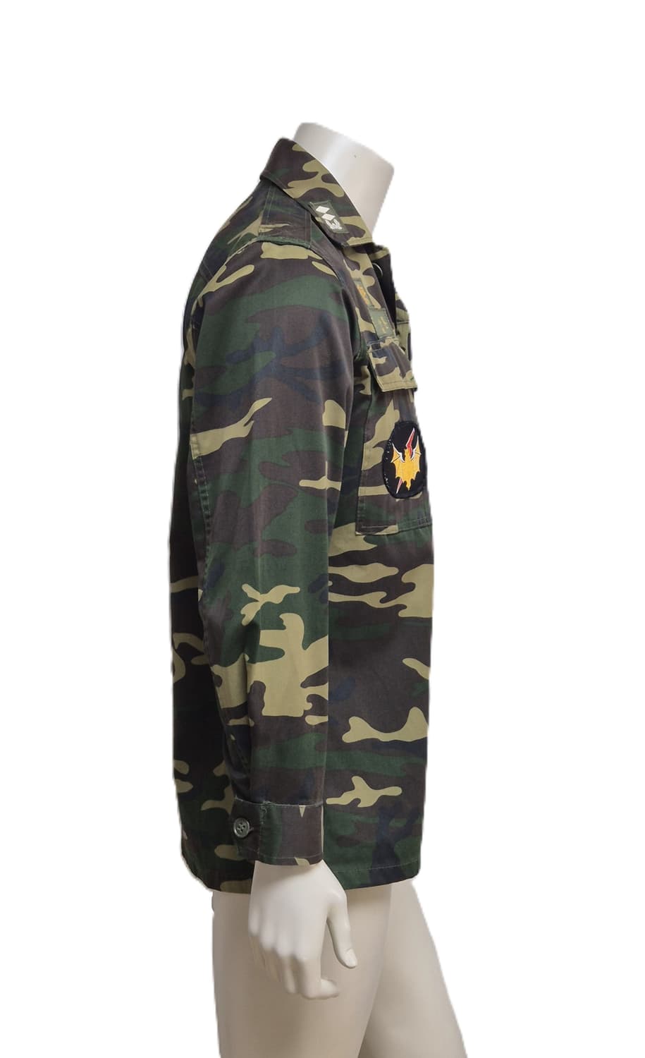 육군 구형 11공수특전여단 보병 중위 후기형 독사복 전투복 자켓 (M) 상품이미지3