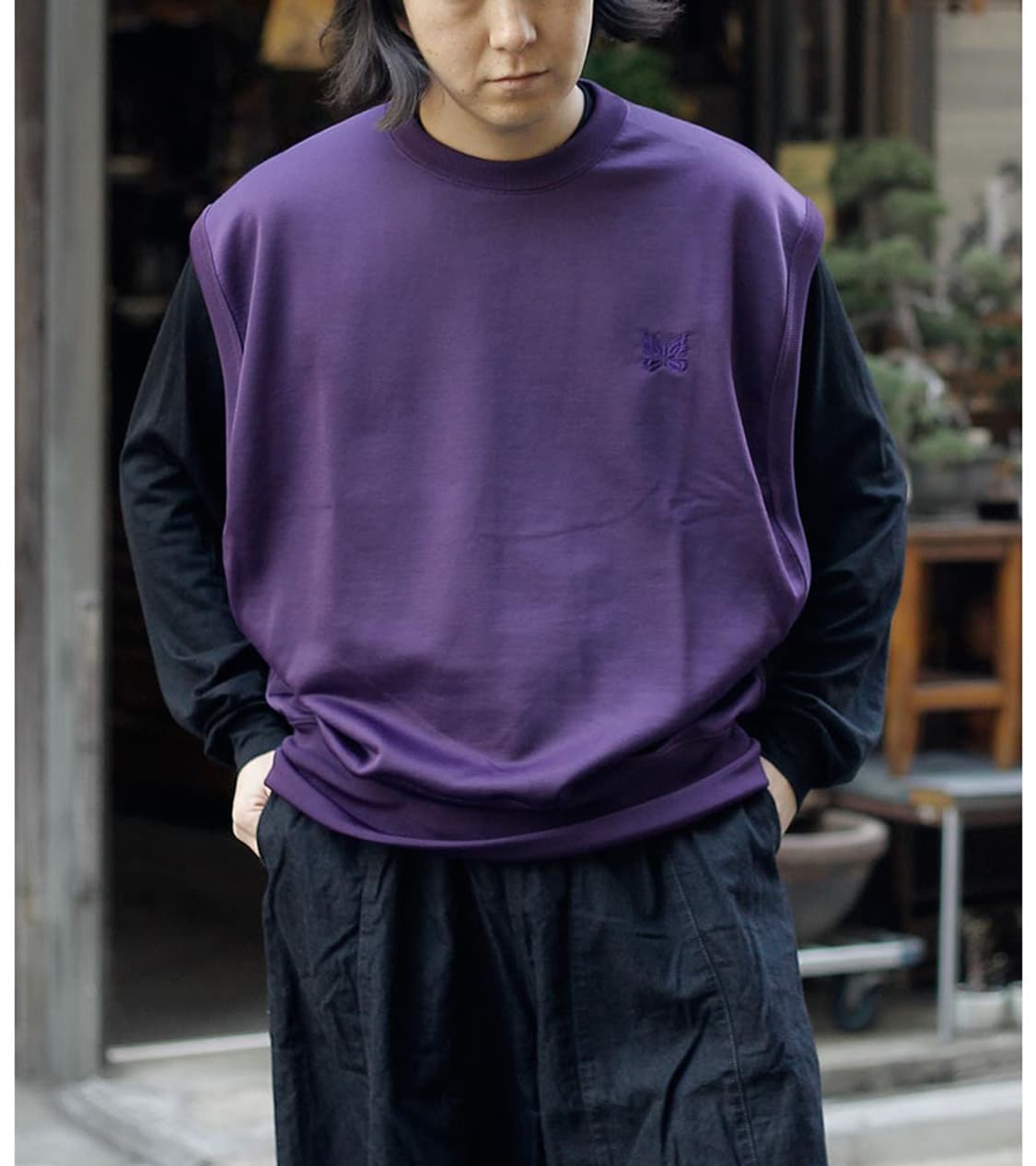NEEDLES - JERSEY SLEEVELESS 상품이미지2