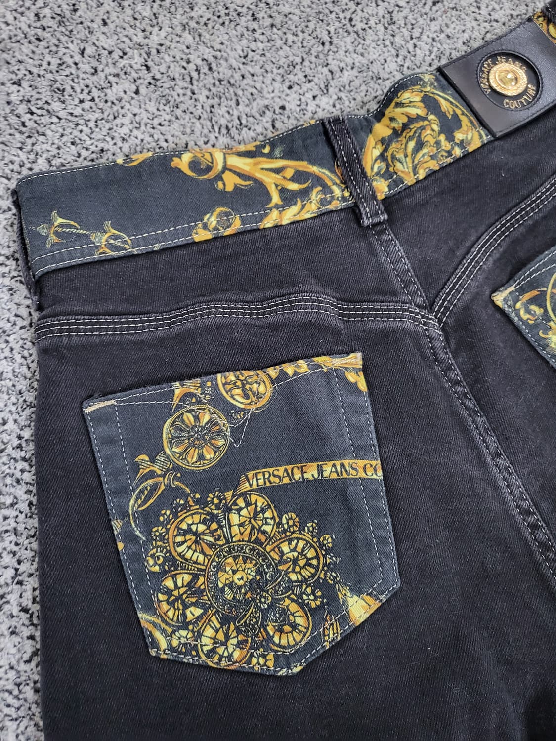 VERSACE 블랙 진 상품이미지5