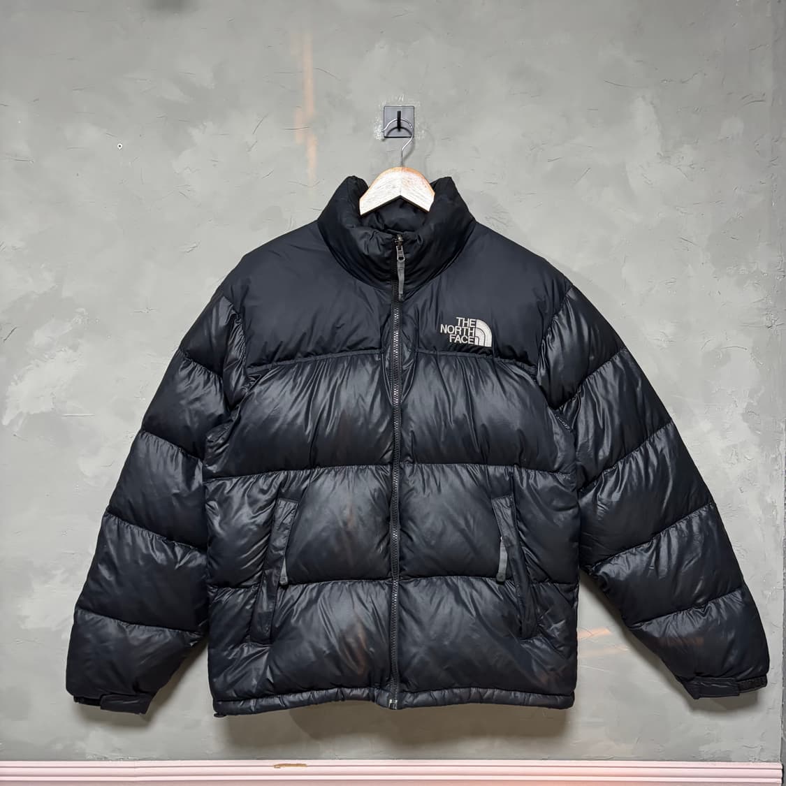 노스페이스 700 눕시 구스다운 패딩 블랙 상품이미지1