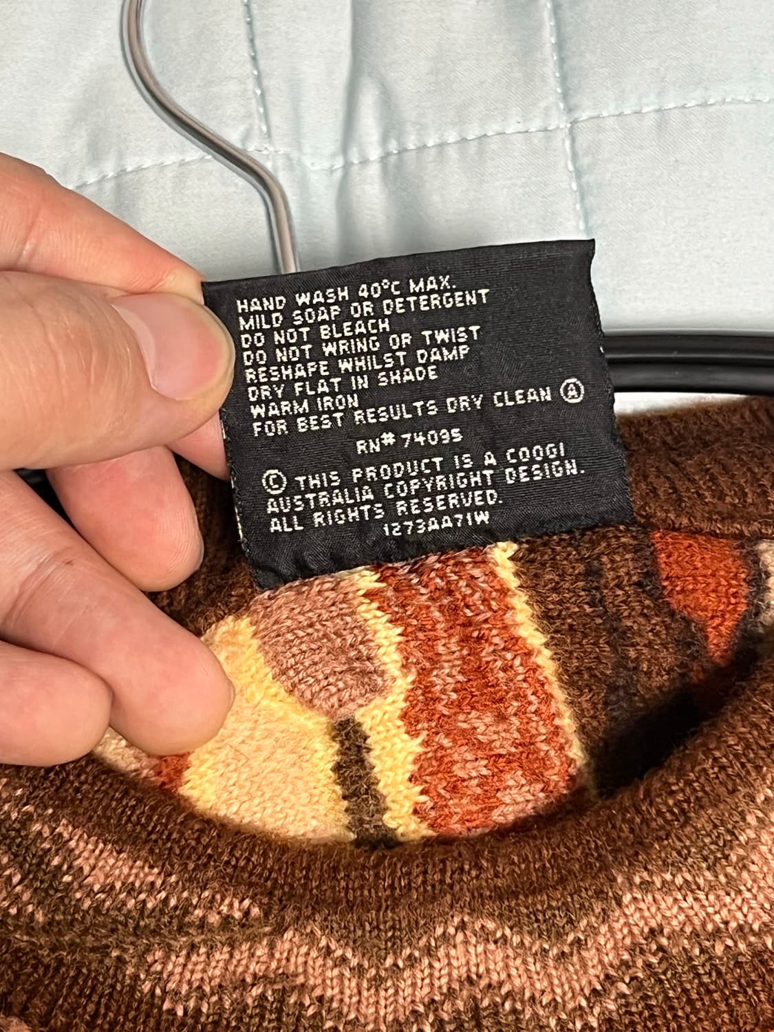 쿠지 Coogi 케이블니트 상품이미지5