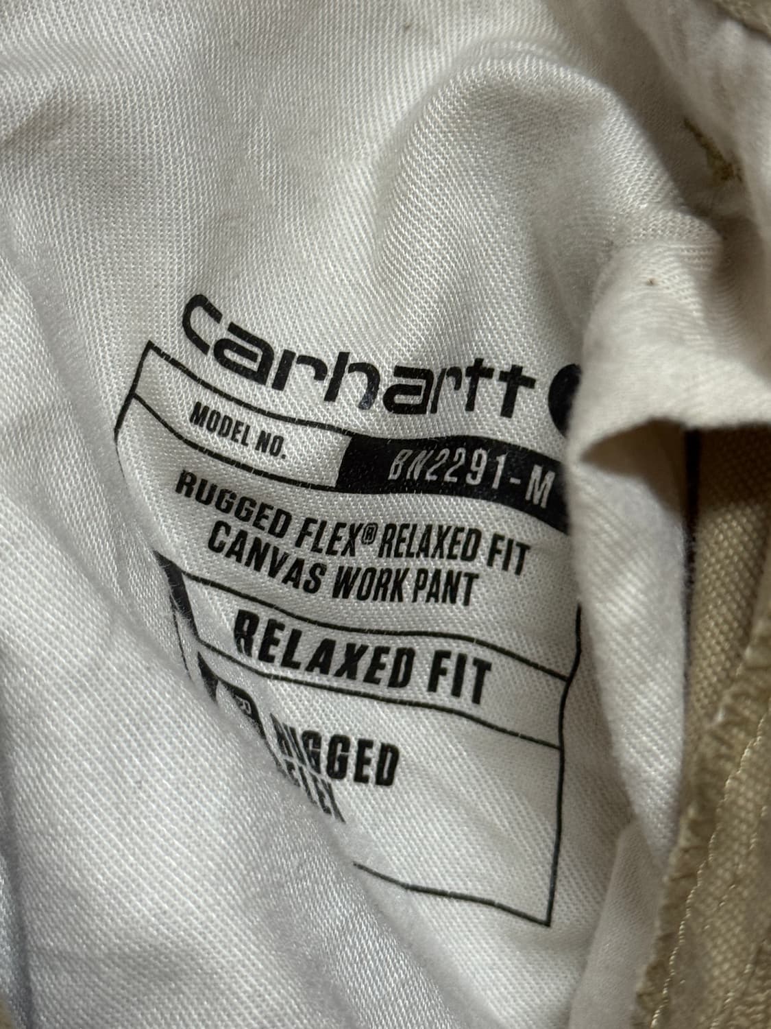 Carhartt Rugged Canvas 워크팬츠 31 허리 칼하트 상품이미지7
