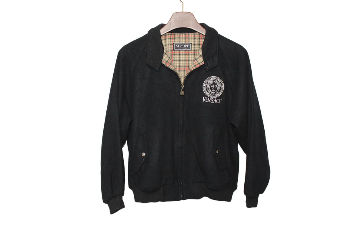 베르사체 진스꾸뛰르 메두사 울 블루종  상품이미지1