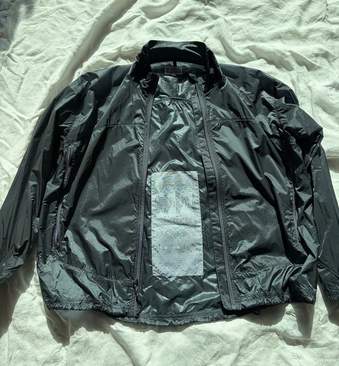 카브엠트 라이트 립 스탑 나일론 DBU 차콜 m사이즈 상품이미지2