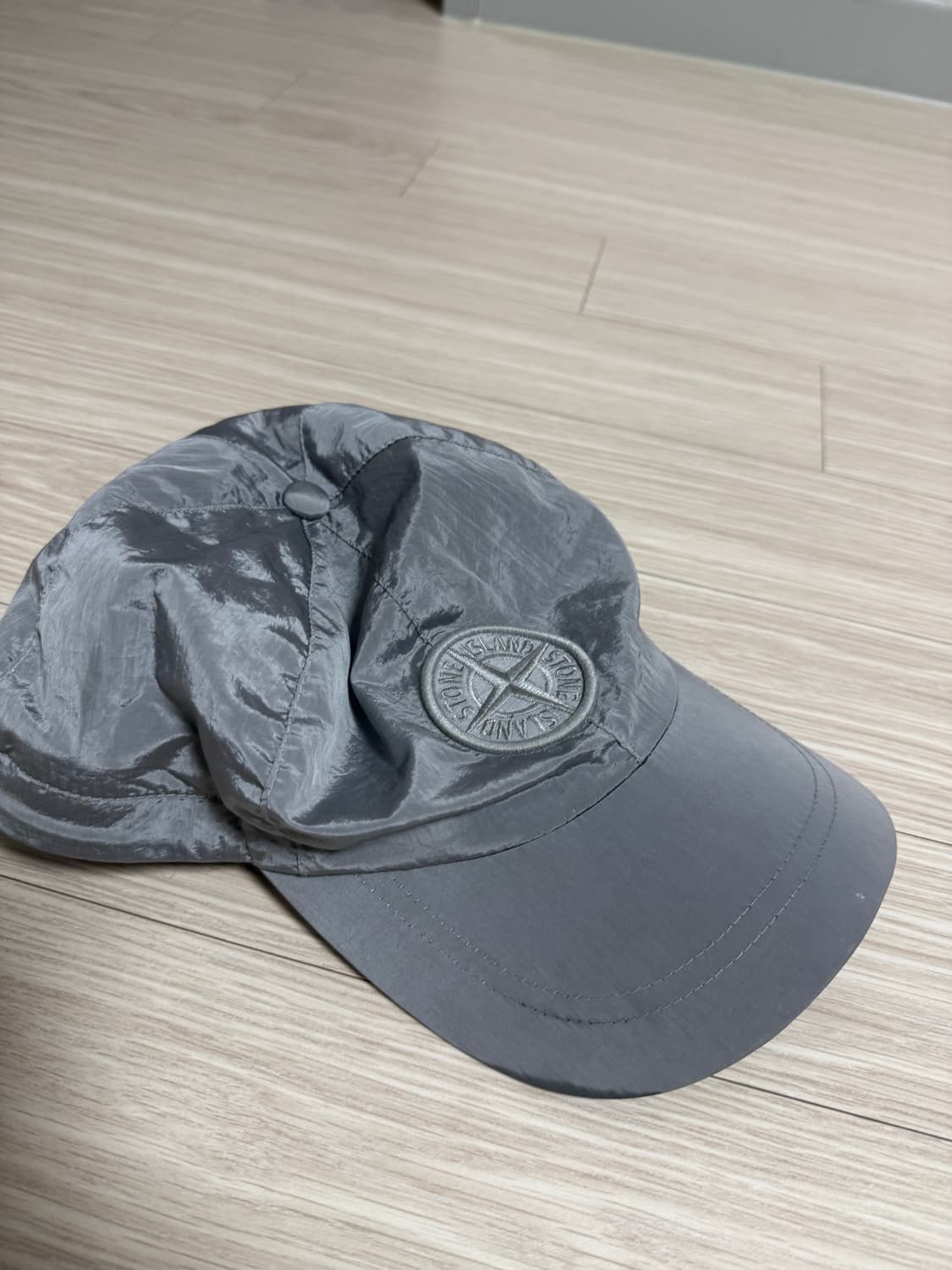 스톤 나일론 볼캡 실버 L 상품이미지1