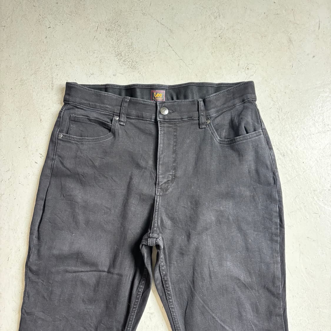 LEE 빈티지 부츠컷 블랙진 코튼팬츠 34x34 상품이미지2
