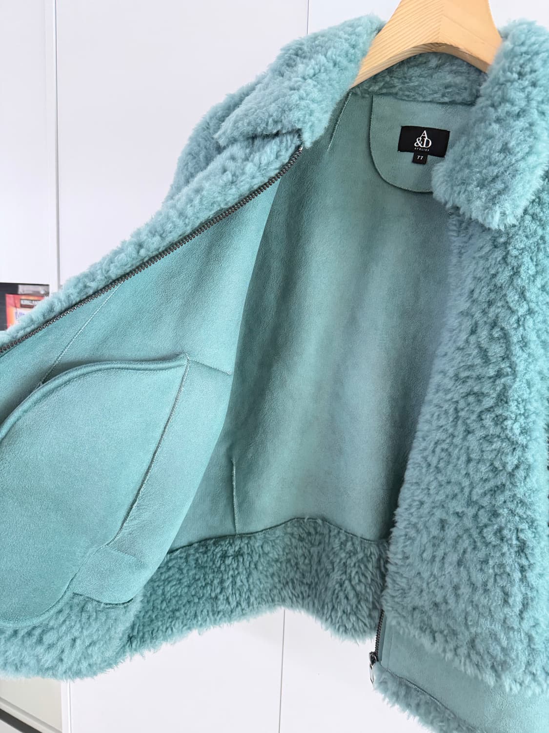 리얼 양퍼 무스탕 자켓 상품이미지5