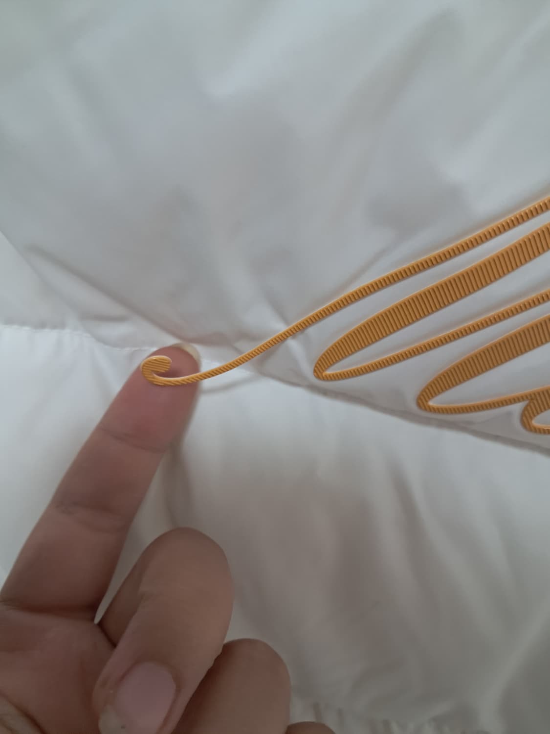 말본 골프 화이트 패딩조끼 상품이미지6