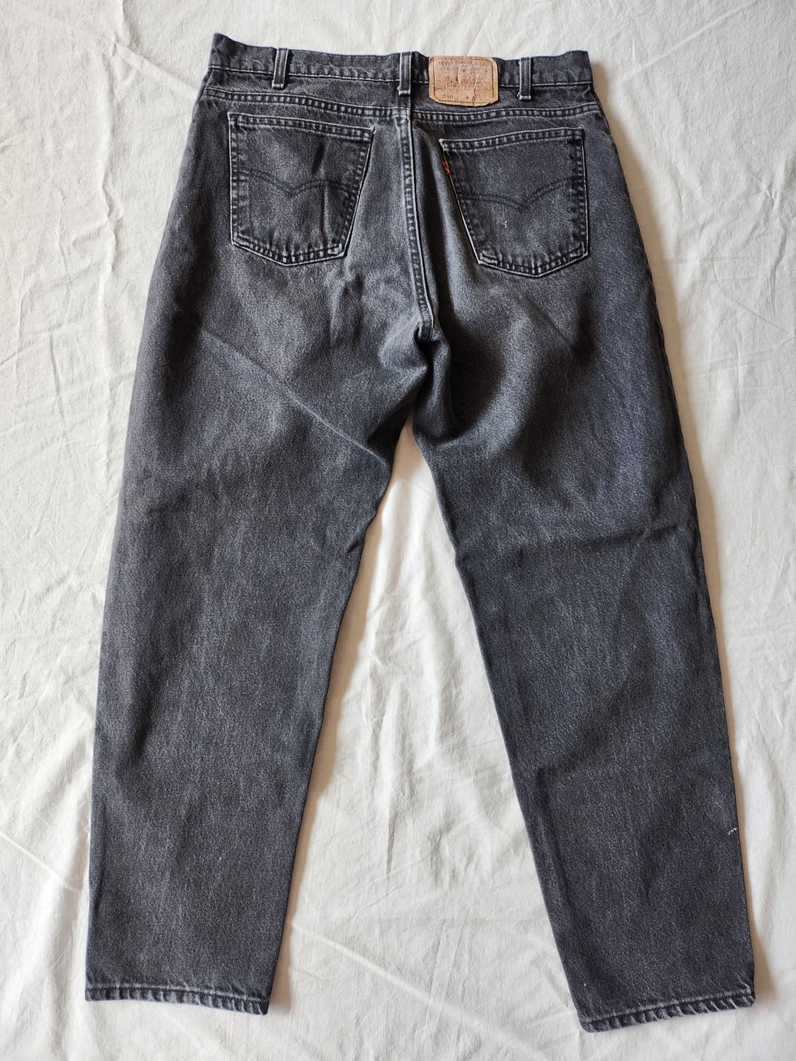 90s levis 550 orange tab black jean 상품이미지4