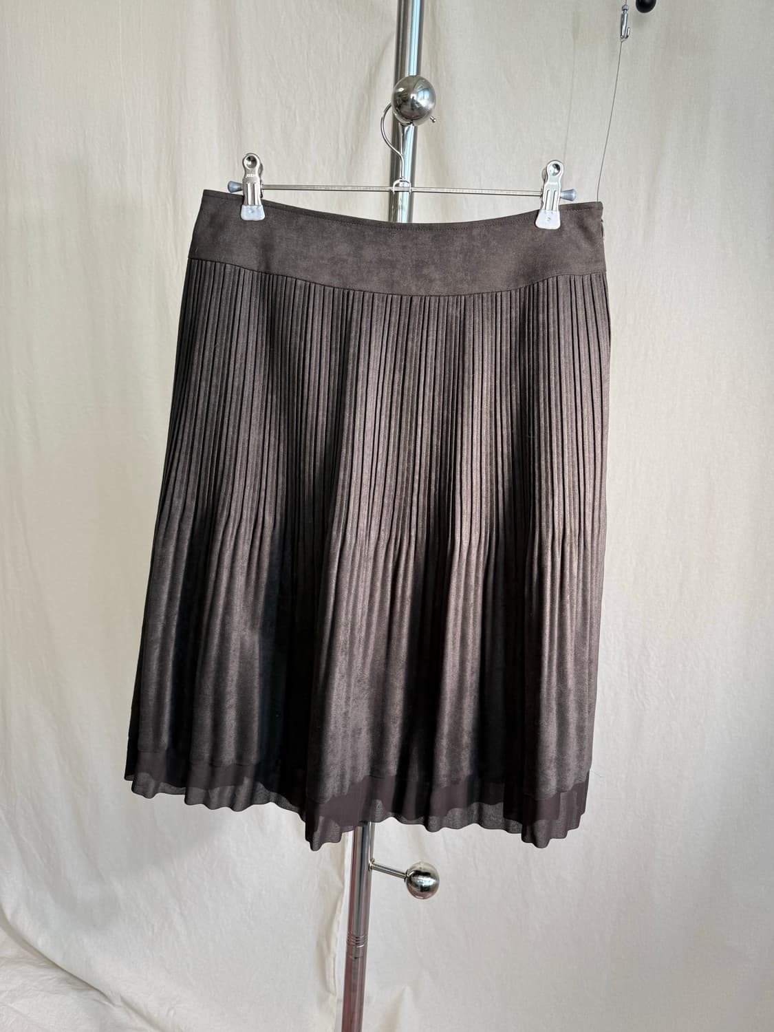 reflect 플리츠 미디 스커트 상품이미지2