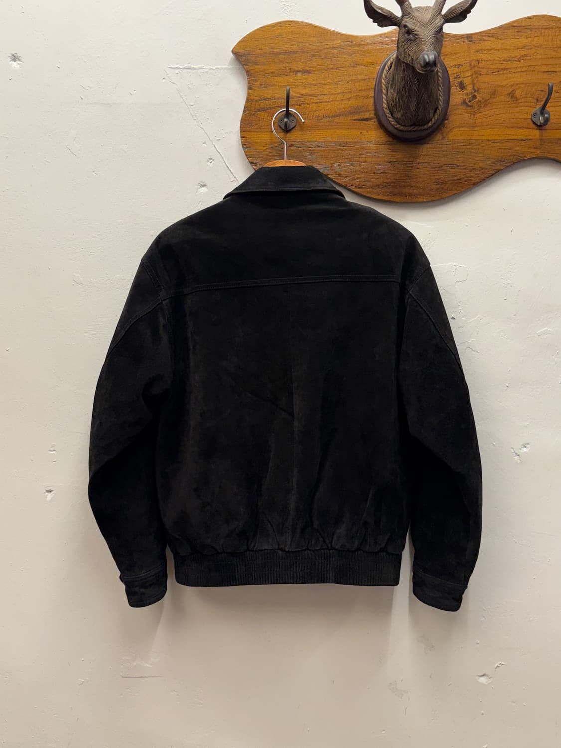 SubUrban Leather Suede Bomber Jacket 상품이미지7
