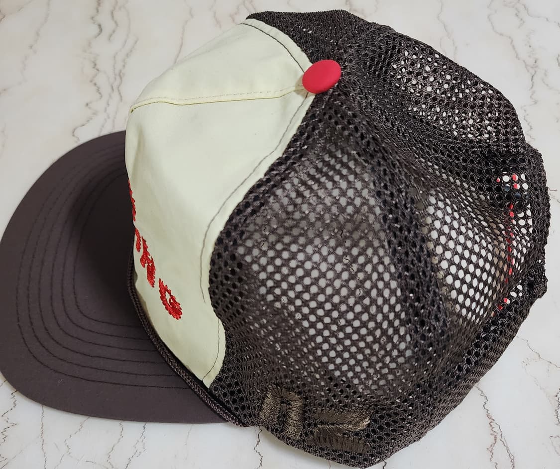 알렉스 조노 아이 디그 러닝 트러커 햇 OG 브라운 상품이미지6