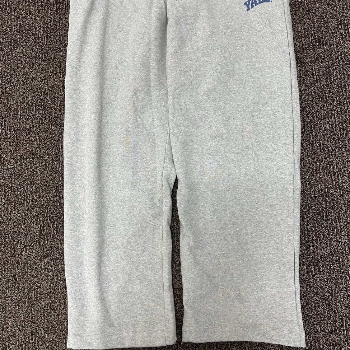 [새상품] YALE 예일 트레이닝 운동복 추리닝 바지 팬츠 그레이 M 상품이미지3