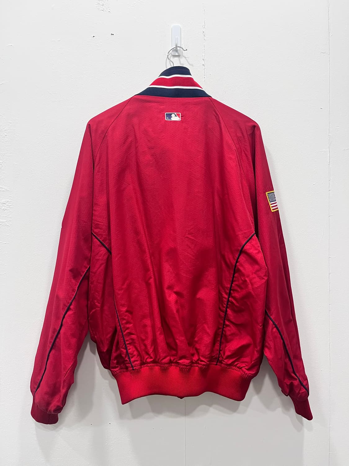 마제스틱 LA 에인절스 바람막이 웜업 야구 점퍼 XL 상품이미지3